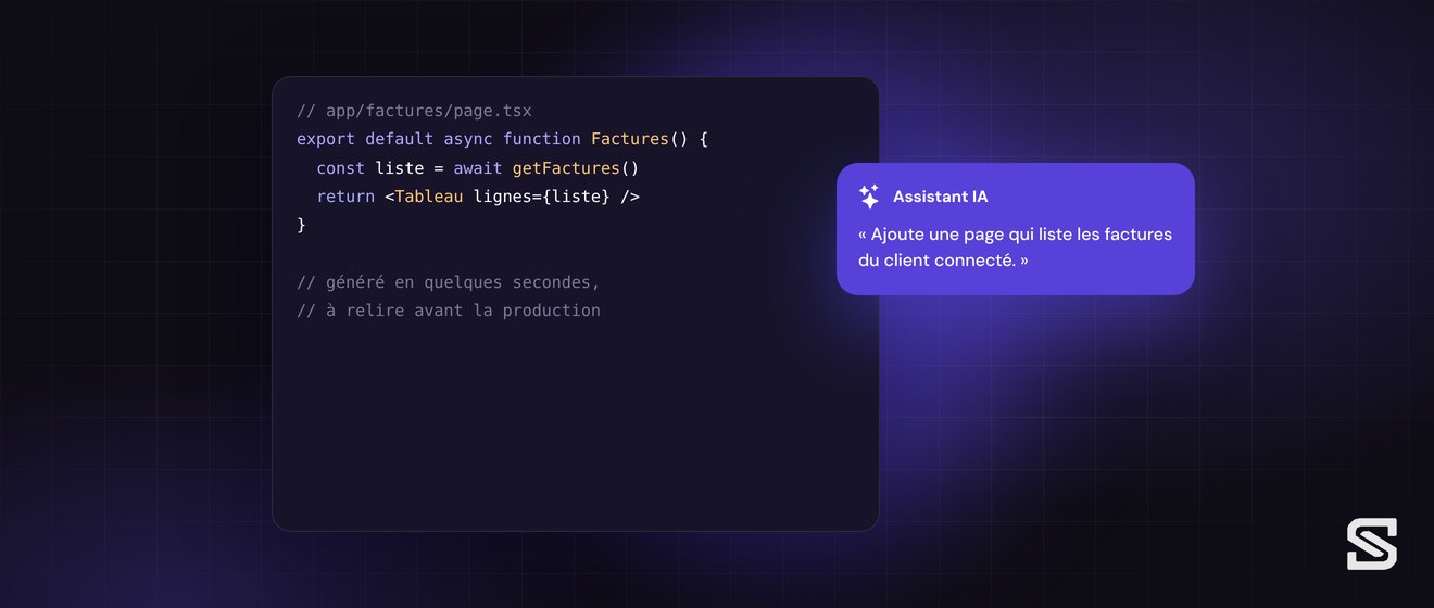 Vibe coding : prototyper plus vite avec l’IA : illustration