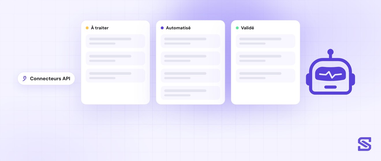 Automatiser les processus métier de bout en bout : visuel du projet