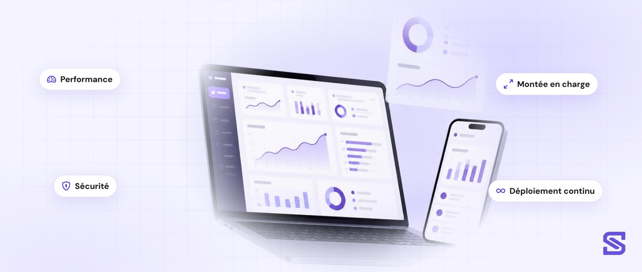 Une plateforme web performante et évolutive : visuel du projet